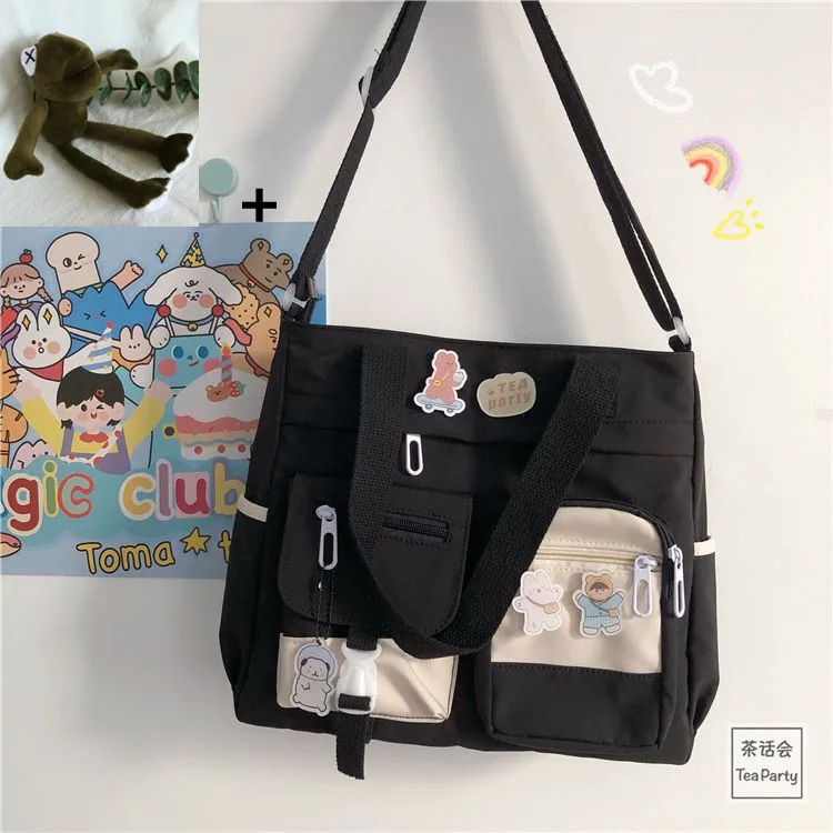 Black with Frog