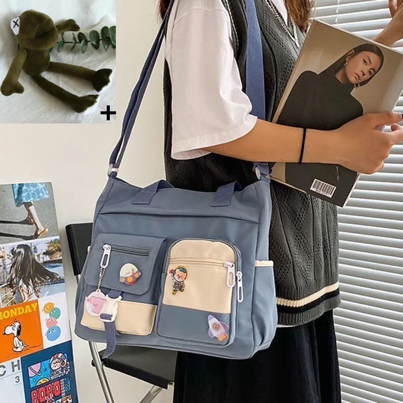 Blue with Frog