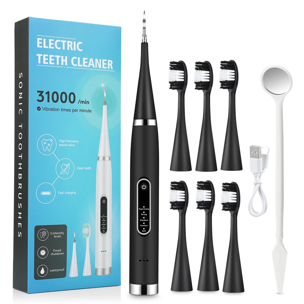 Black 6pcs head