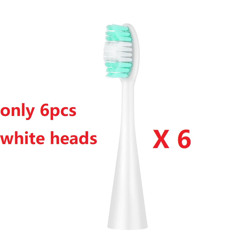 Only 6pcs white head