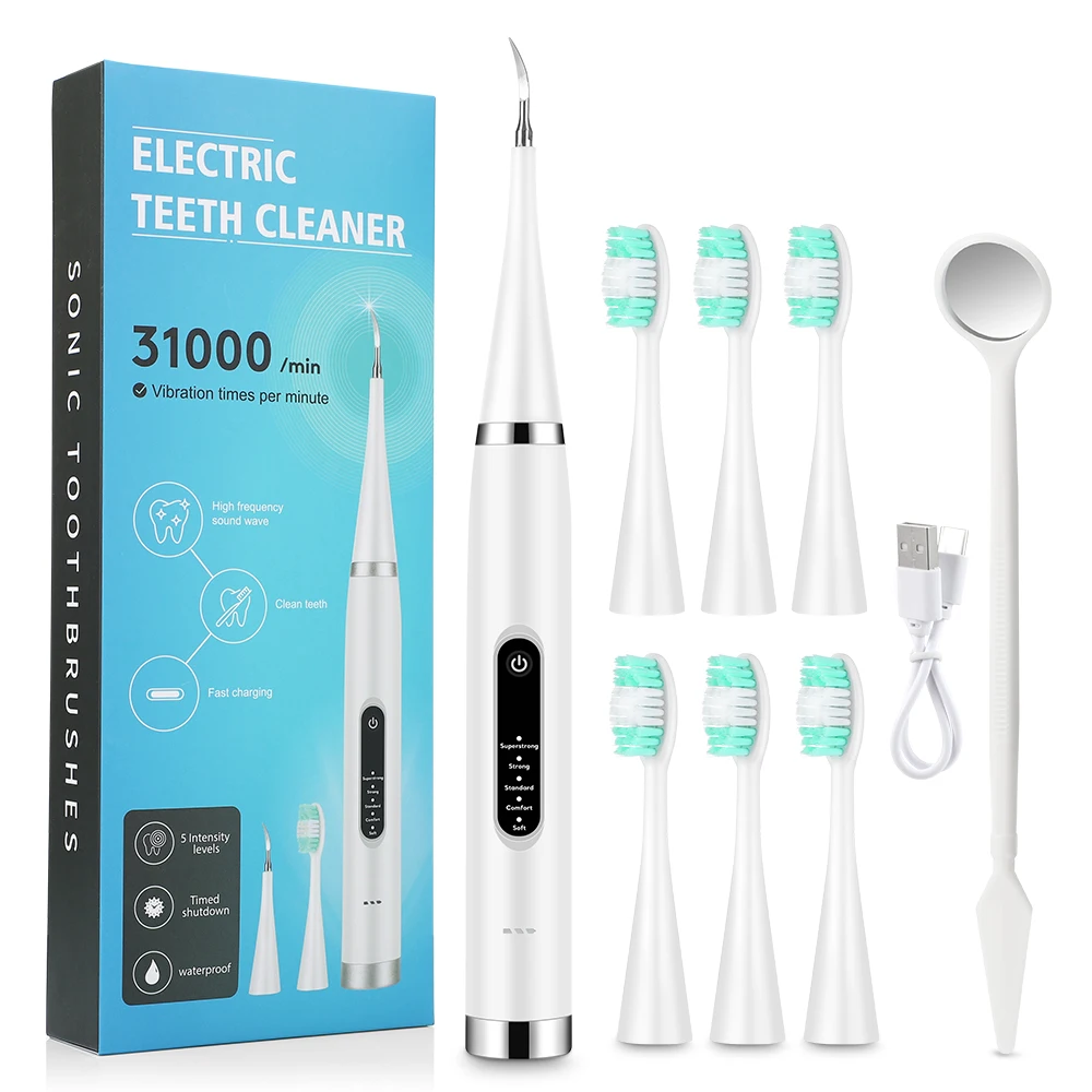 white 6pcs head