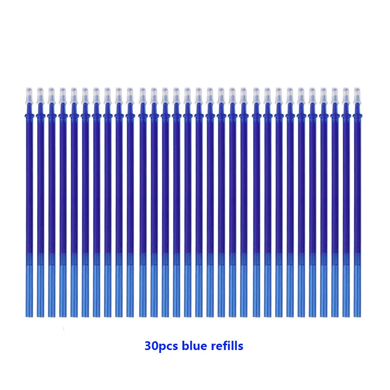 30Pcs blue refills
