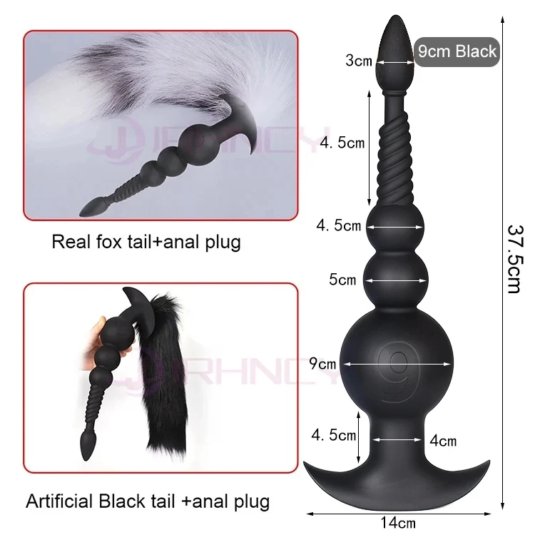9cm ball Black