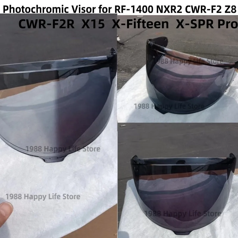 Photochromic visor