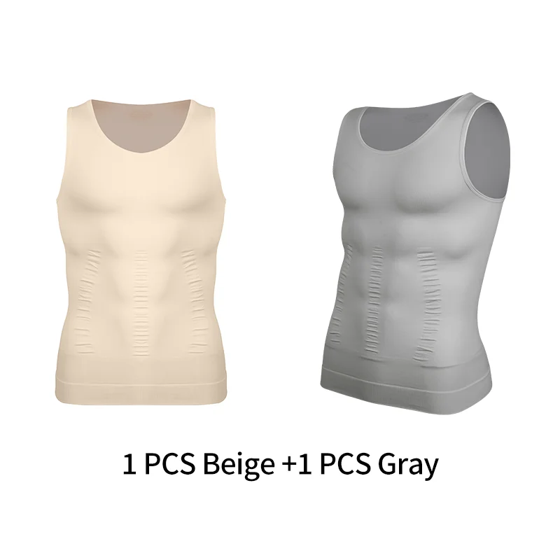 Gray and Beige