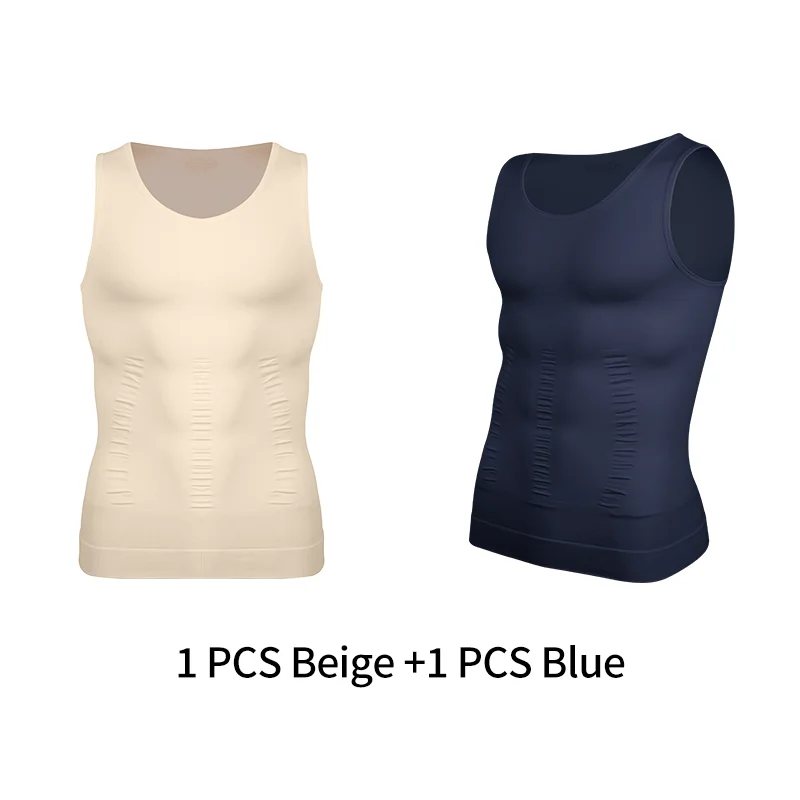 Blue and Beige