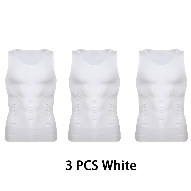 3 PCS White