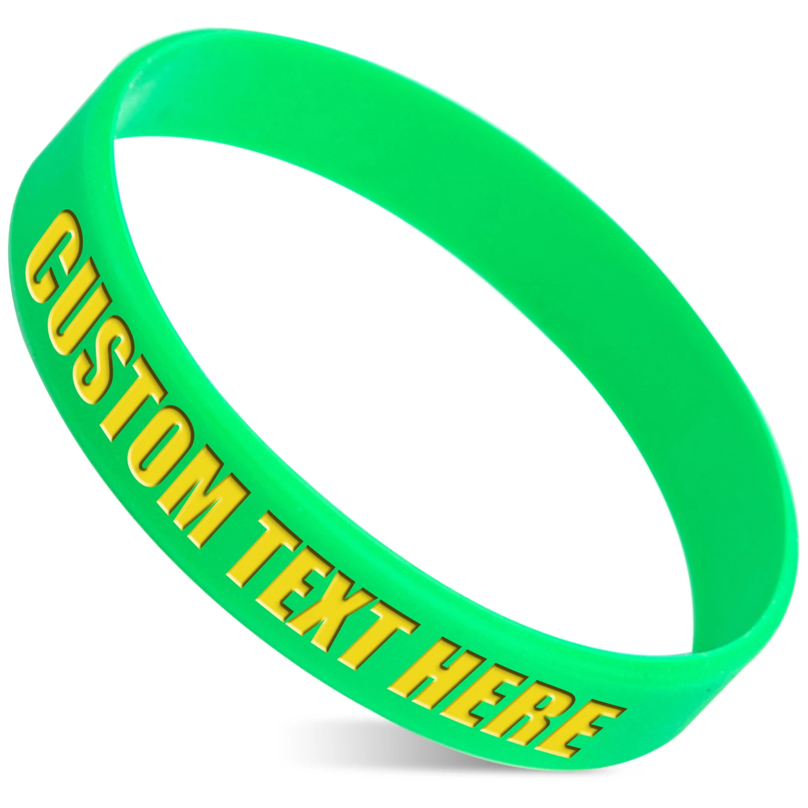 Navy Green Wristband
