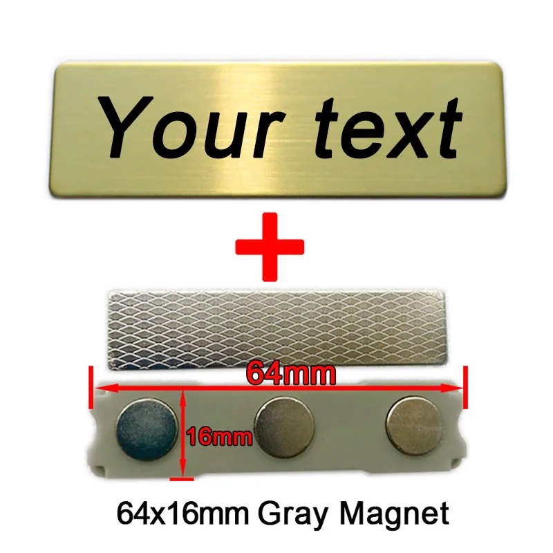 Gold Big Magnet