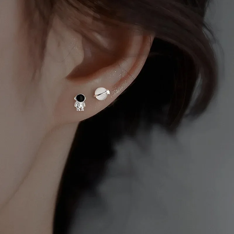astronaut earrings