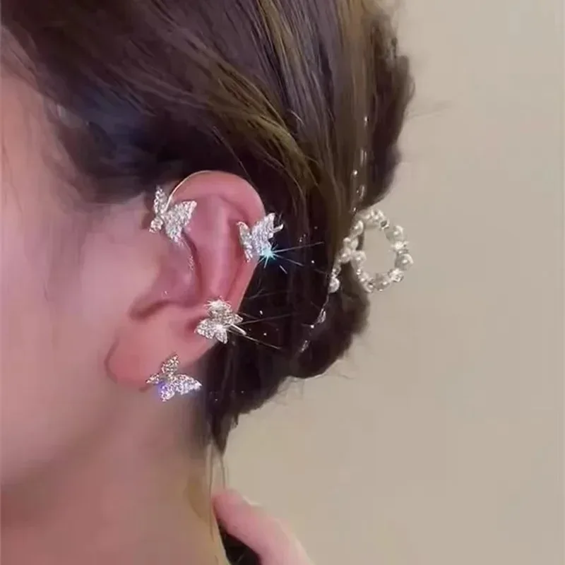silver left ear