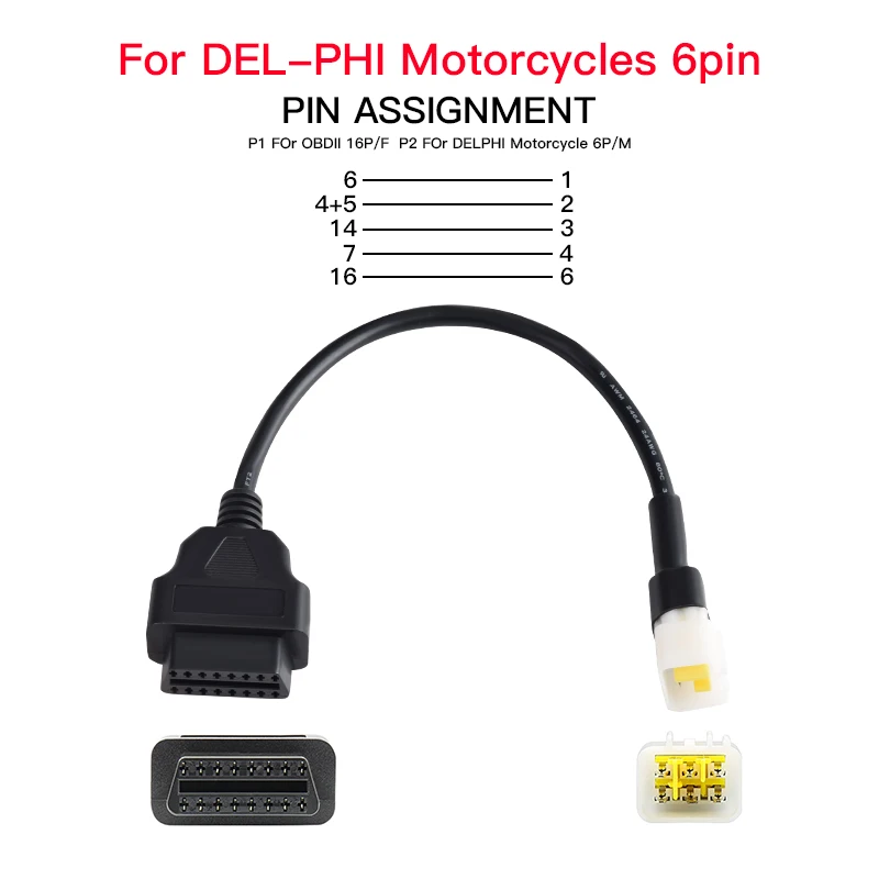 For Del-phi 6pin