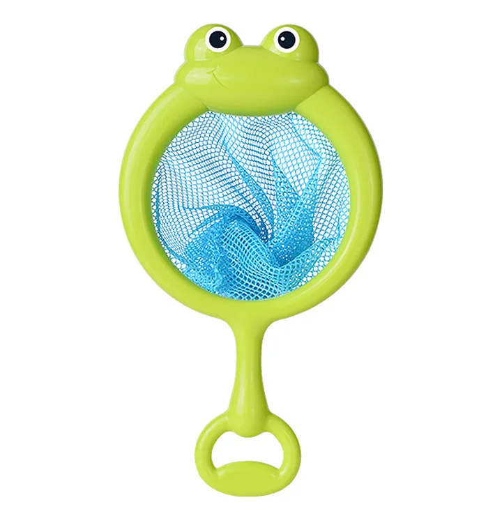 Frog net fishing