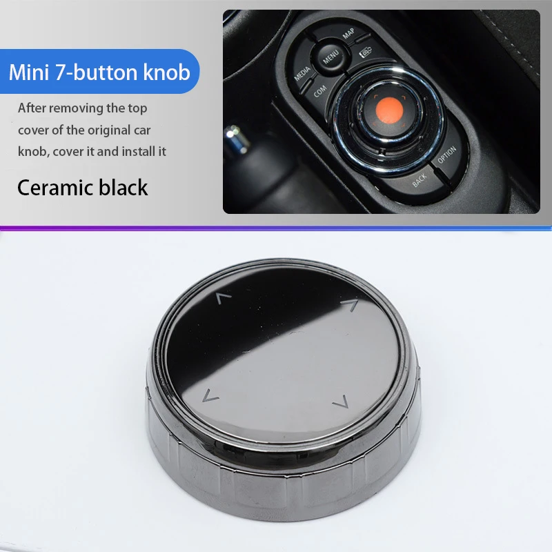 7 buttons Black