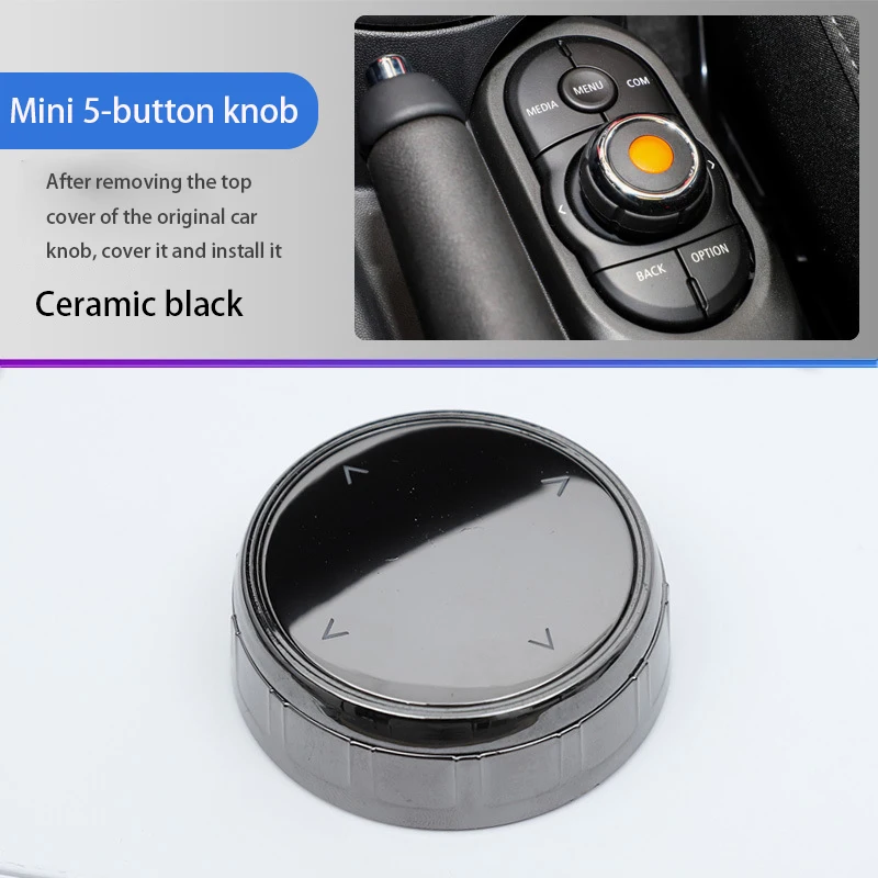 5 buttons Black