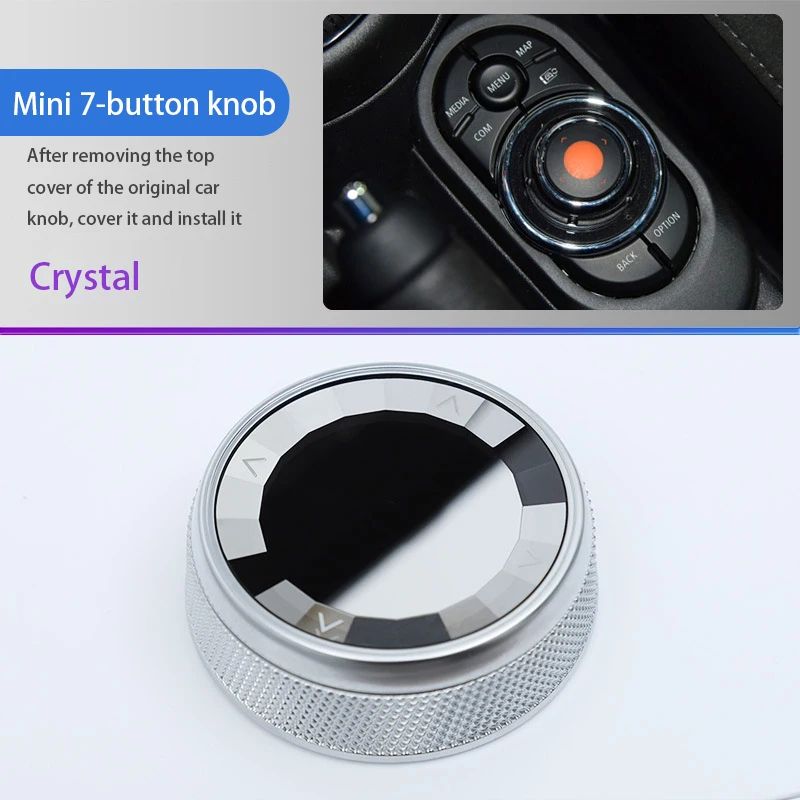 7 buttons Silver