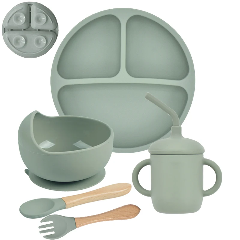 5pcs Army Green