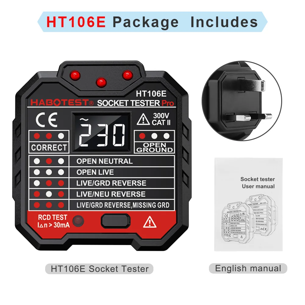 HT106E UK Plug