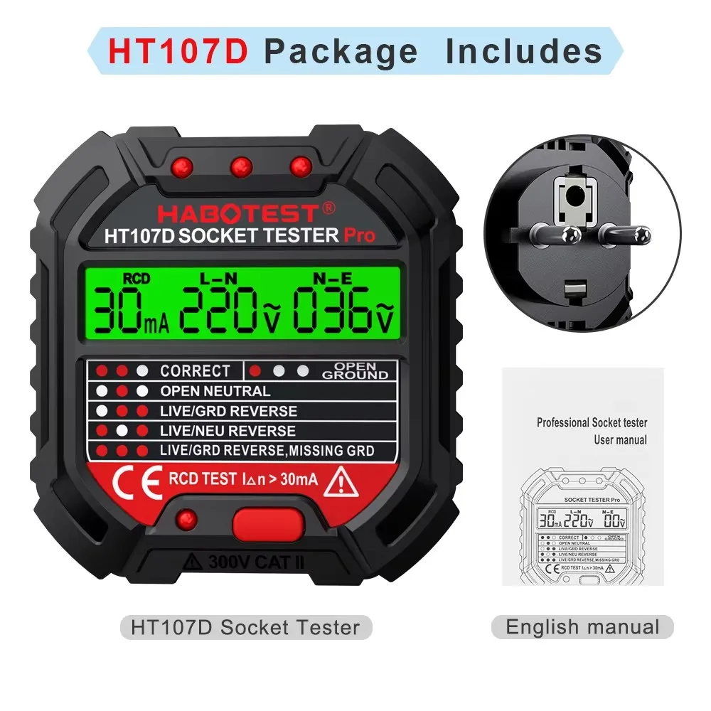HT107D EU Plug