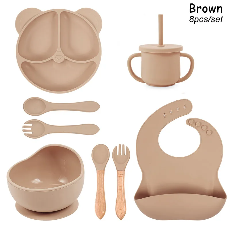 Brown (8 pcs)