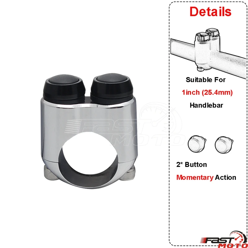 25mm chrome black A