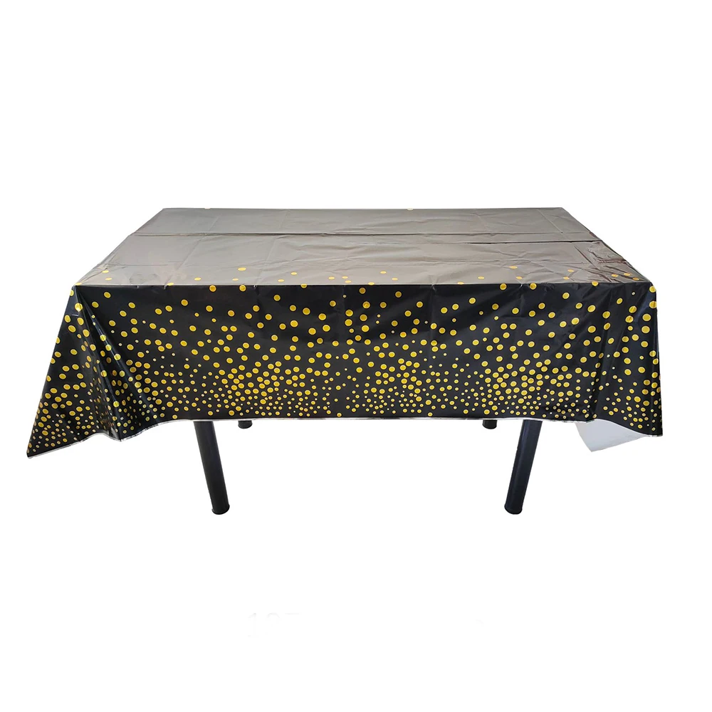 gold dot black