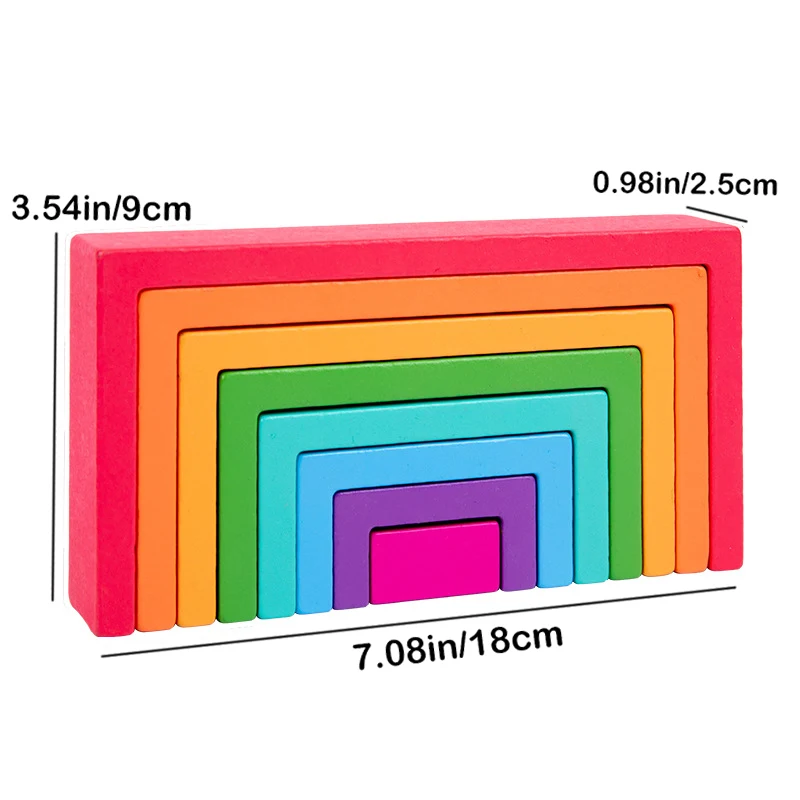 Square Rainbow Color