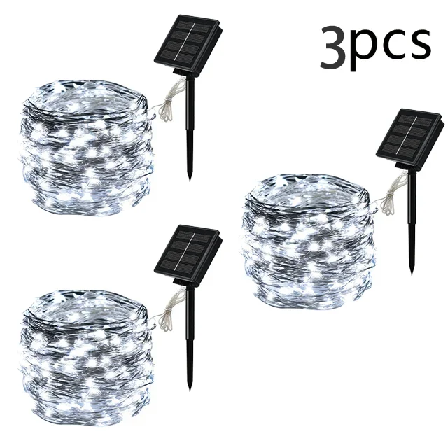 3Pcs White