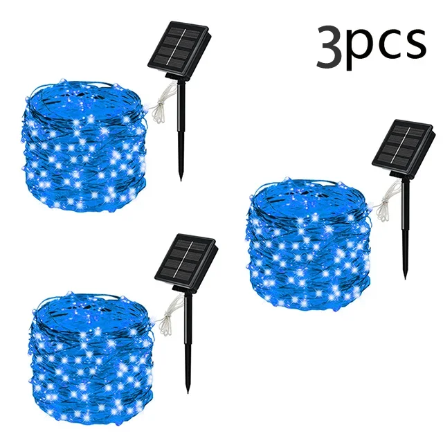 3Pcs blue