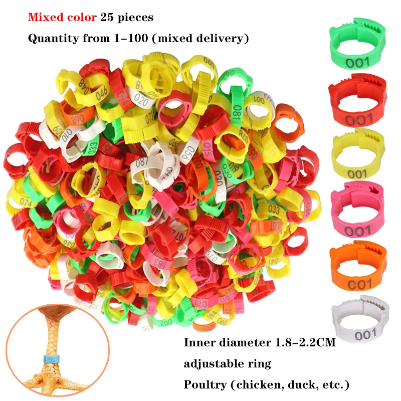 Poultry MULT 25pcs