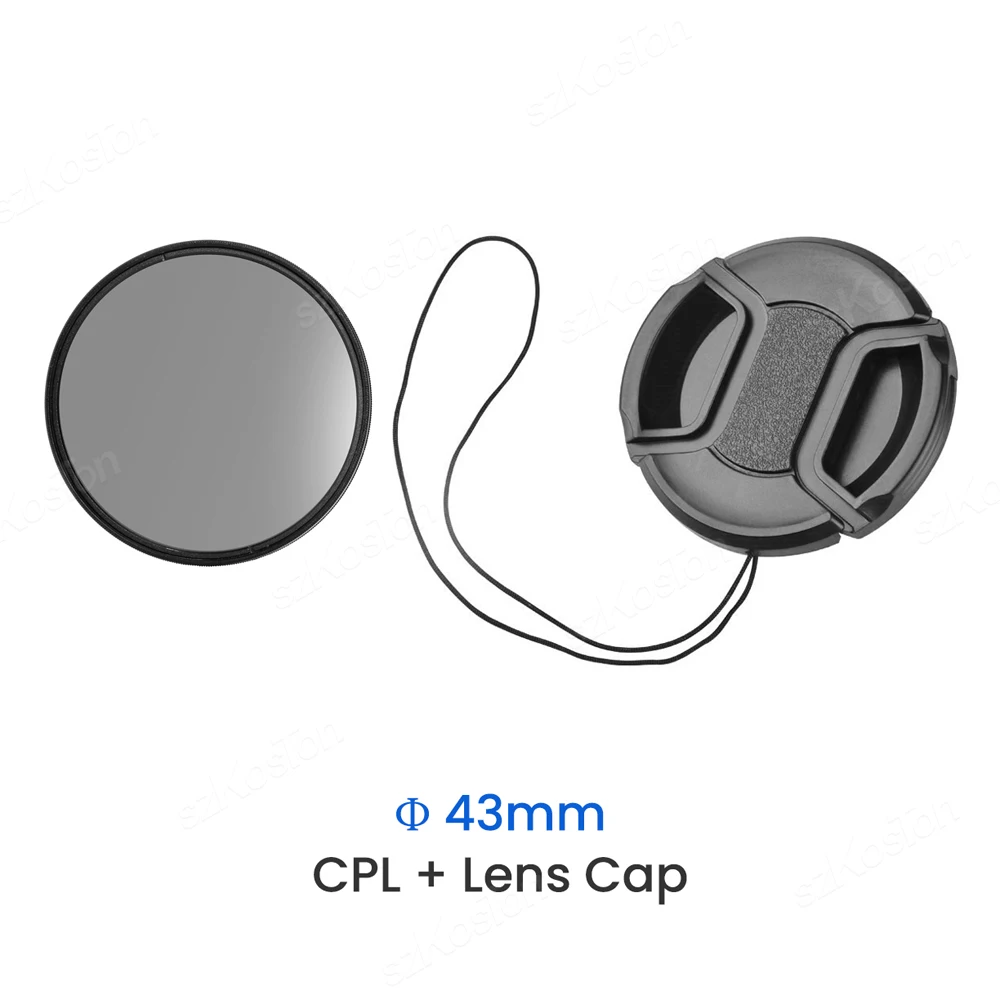 43mm Filter Lens Cap