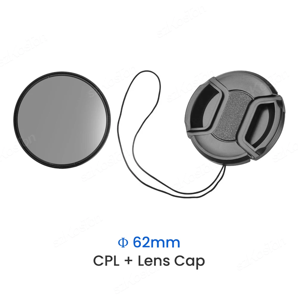 62mm Filter Lens Cap