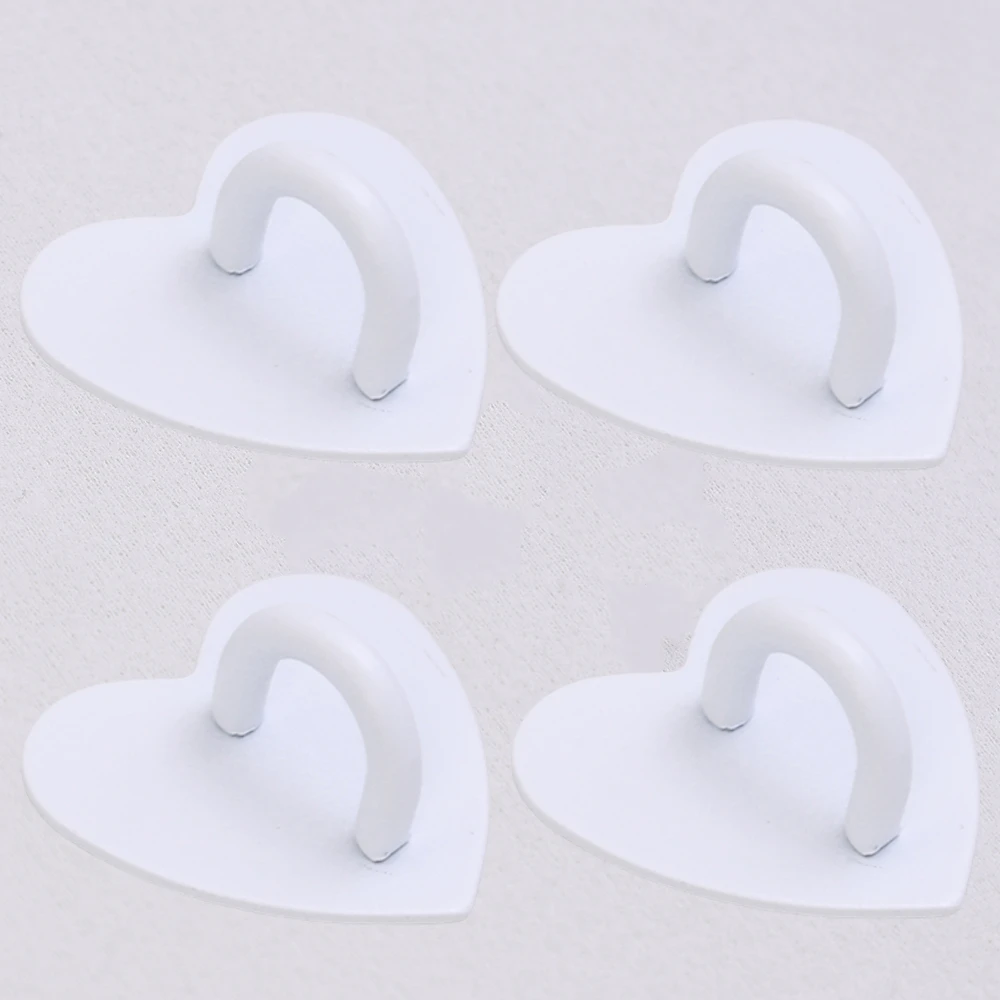 4Pcs White