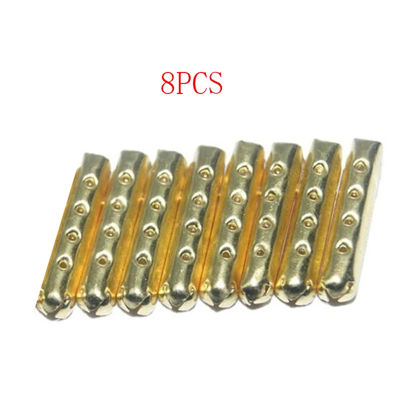 8pcs Gold