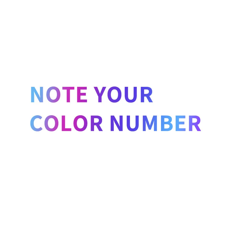 note other colors