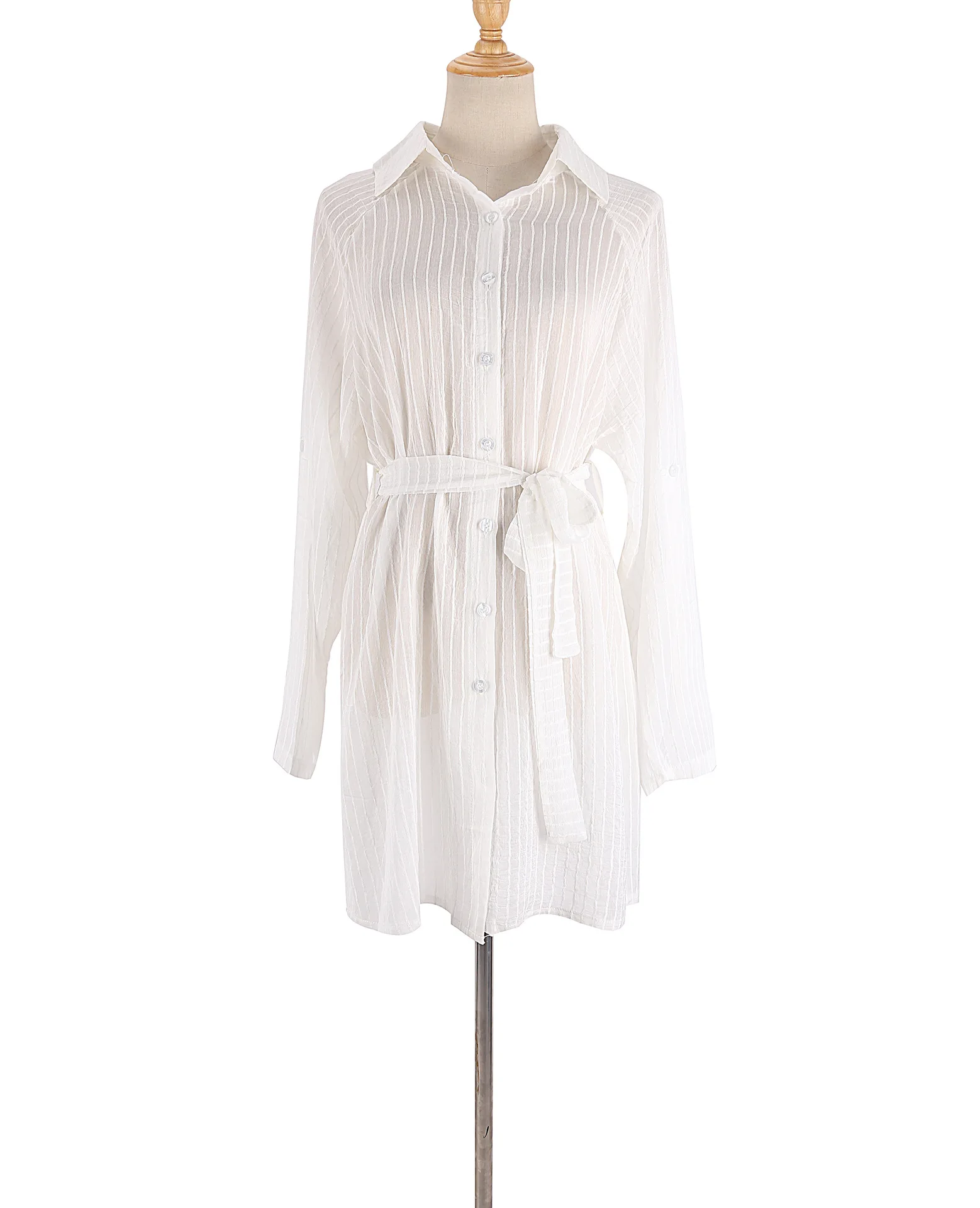 white beach shirts