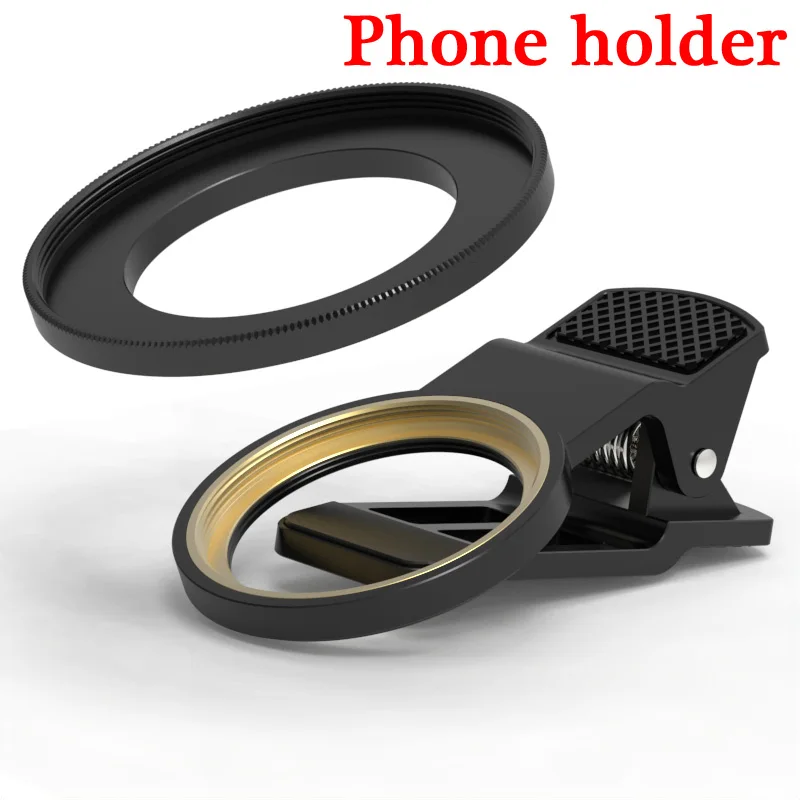 Phone holder to ring