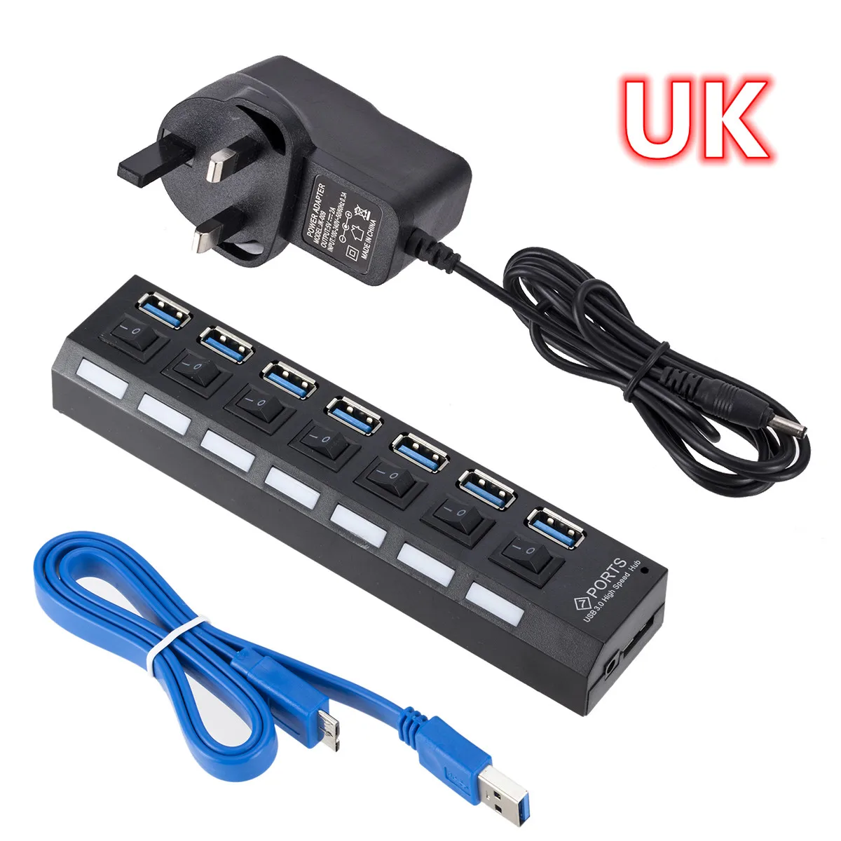 with UK Plug