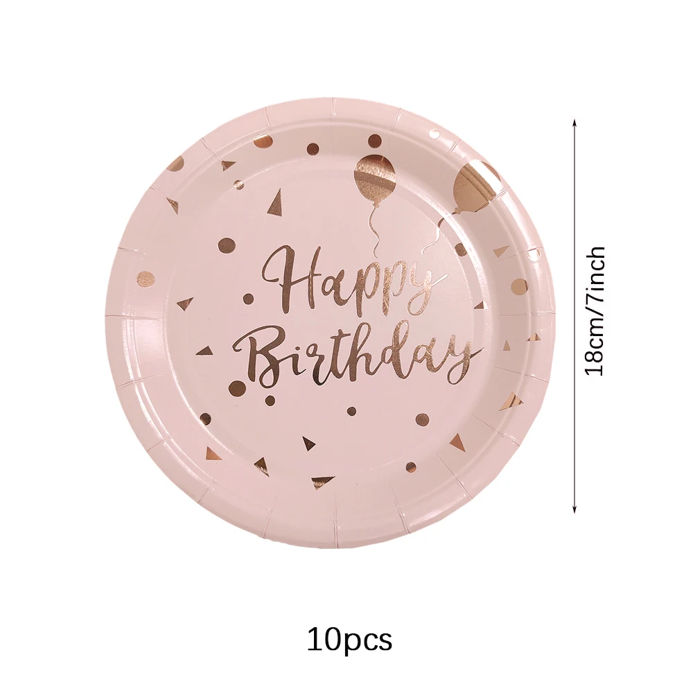10pcs 7inch plates