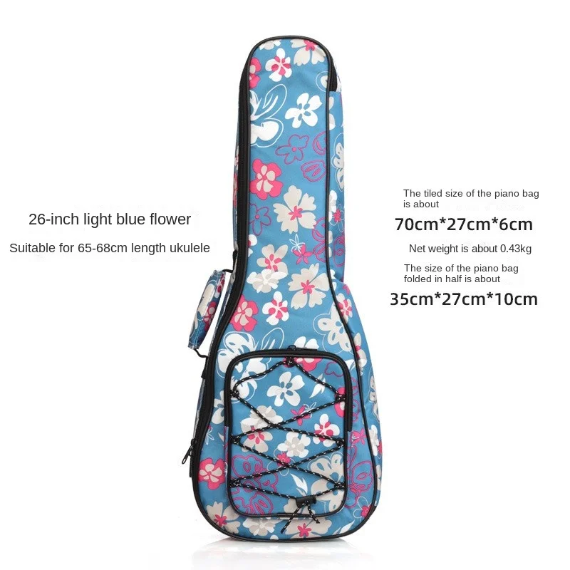26in Blue Flower