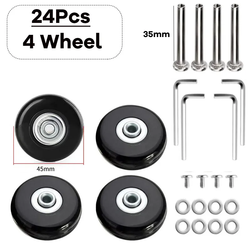 45mm-18mm-4 Wheels