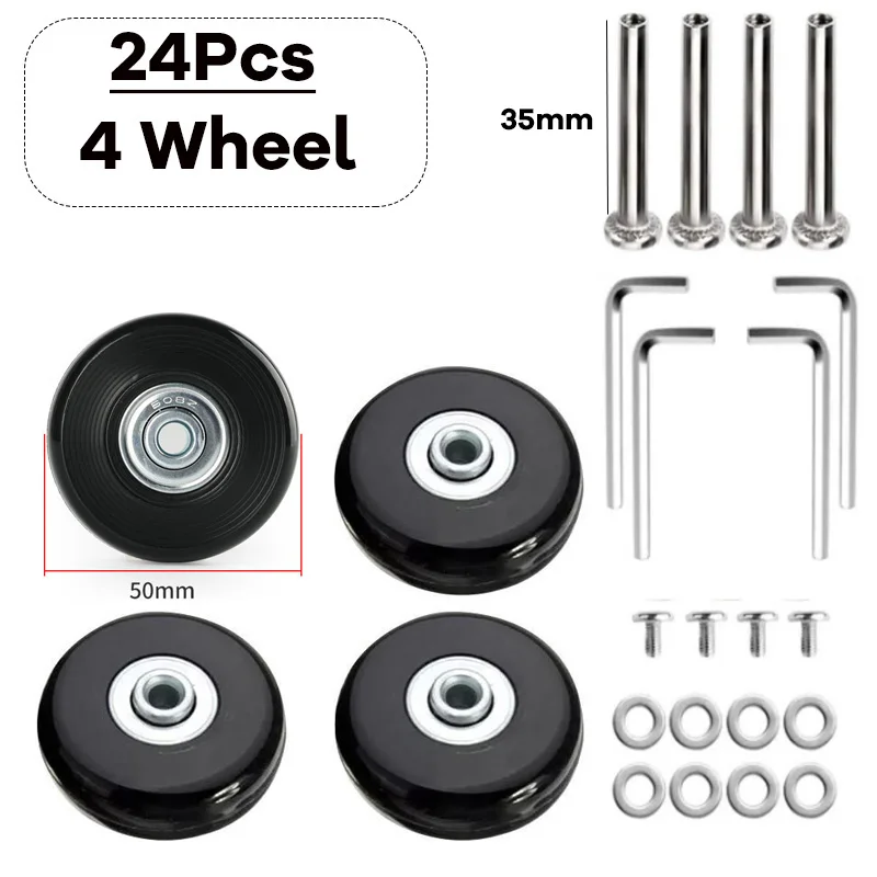 50mm-18mm-4 Wheels