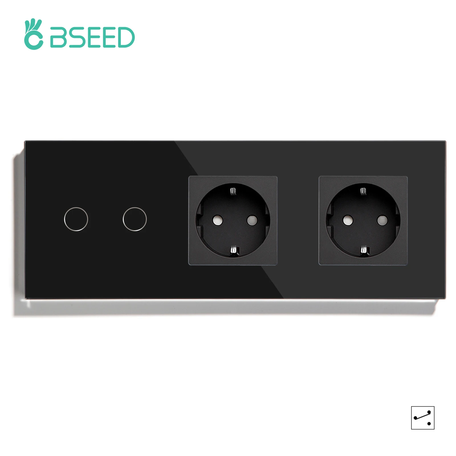 2Gang Double Socket