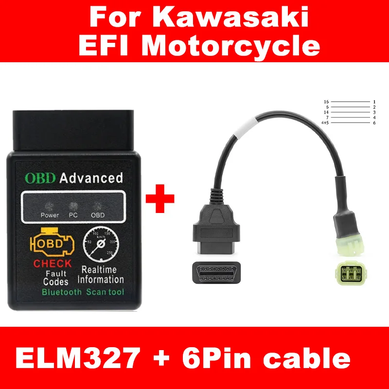 for kawasaki 6pin