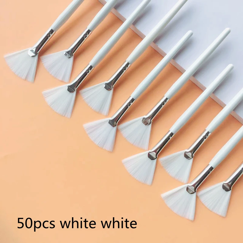 50pcs white white