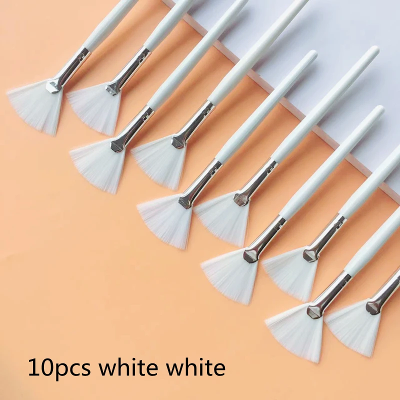 10pcs white white