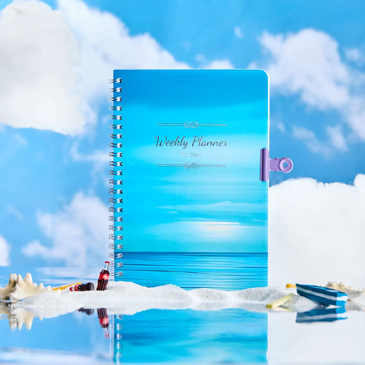 Blue sea sky