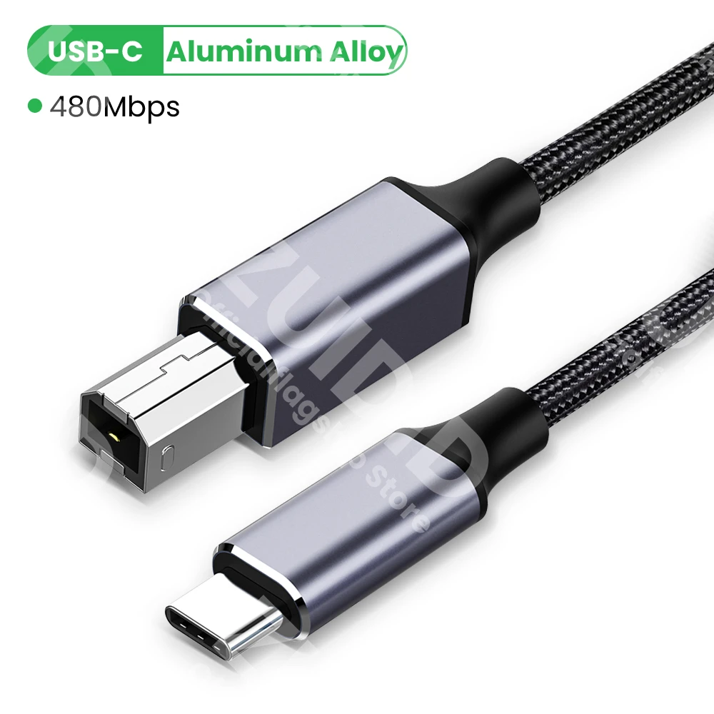 USB C to Type B 2.0