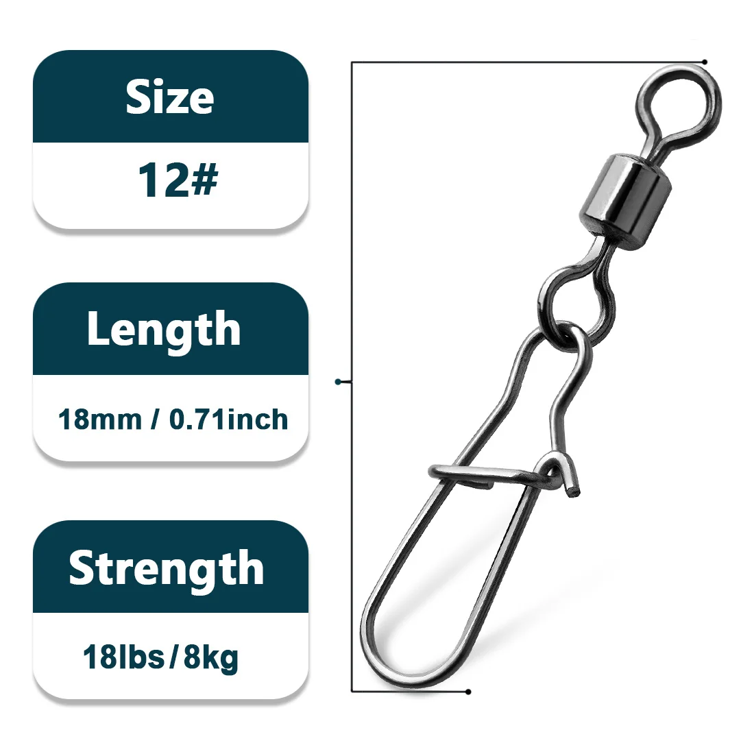Size 12  18mm 8kg