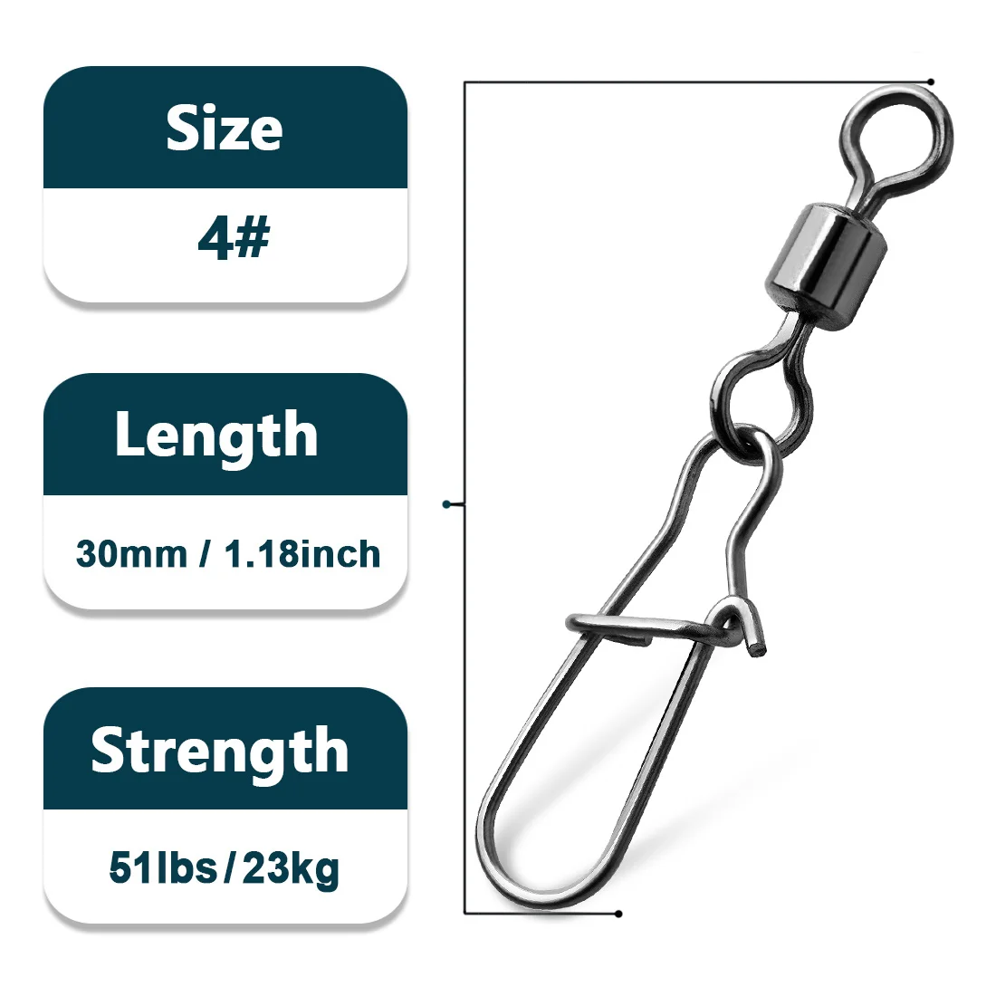 Size 4  30mm 23kg